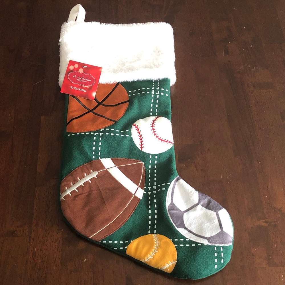 📦 St. Nicholas Square Sports Stocking